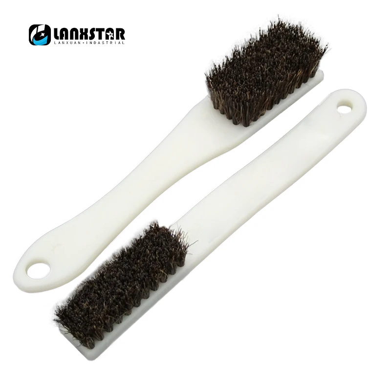 Genuine Bristles Hard Brush 4 and 6 Rows Wide Head for Walnut Vajra