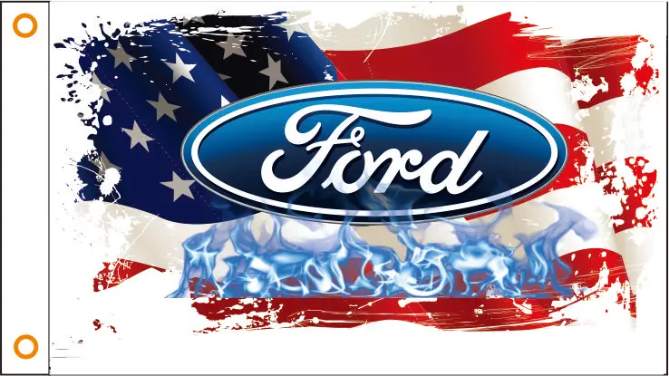 

car flag custom flag car FORD banner 3x5ft 100% Polyester 128
