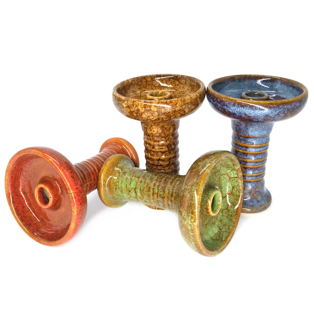 Ceramic Hookah Tobacco Bowl For Shisha Hookahs Chicha Narguile Nargileh Art hubbly-bubbly Accessories Gadgets LM-223