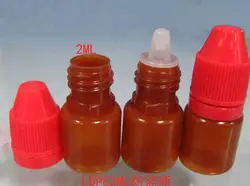2 мл пластиковые пипетки Бутылочки офтальмологических eyedrop Бутылочки Эфирные масла бутылки коричневого цвета розничная цена