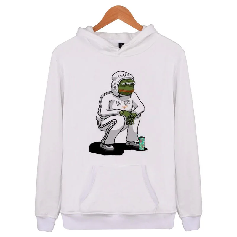 sad boys 2018 New Print Black Sweatshirt Men Hoodies Fashion Solid Hoody Men Pullover Men's male E4448