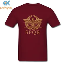 New Vintage SPQR Eagle Rome Latin Cool Retro T-Shirt Size XS-2XL Men Women Brand Clothing Funny Short Sleeve O Neck Cotton Shirt