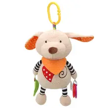 Подвесная для детской коляски, игрушки детские подвесная игрушка кольцо животных Погремушка детская кроватка висячий грызунок кукла