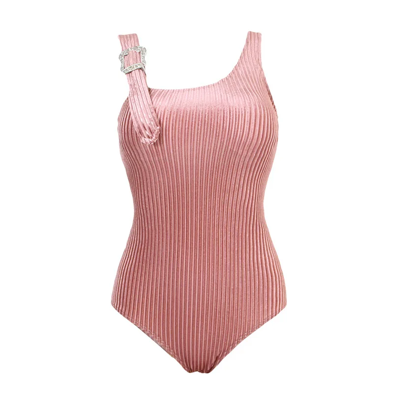 Цельные купальники Biquinis Mayo De Bain Femme, женские летние костюмы, костюм для ванной девочки, новинка, сексуальный вельветовый пэчворк