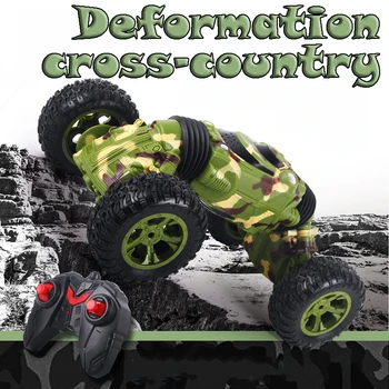 

1:16 RC Car 4WD Climbing Car Double Motors Bigfoot Car Remote Control Model Off-Road Vehicle Toy Crawlers Driving Car Drift