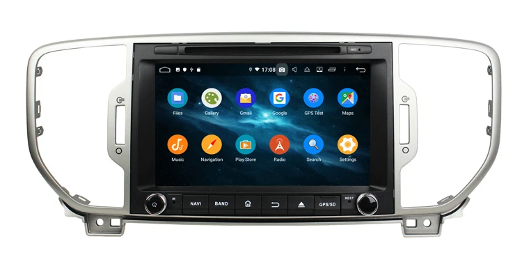 Android 9,0 автомобильный dvd-плеер для KIA sportage с gps навигацией, автомобильное радио, аудио стерео головное устройство, 4 Гб ram, 64 ГБ rom