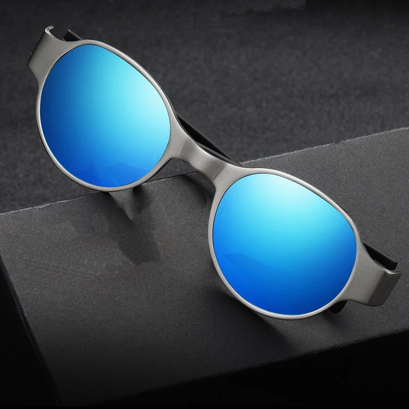 

JYJEWEL Punk new retro round sunglasses sunglasses glasses Europe and America Prince mirror repair face type bright glasses