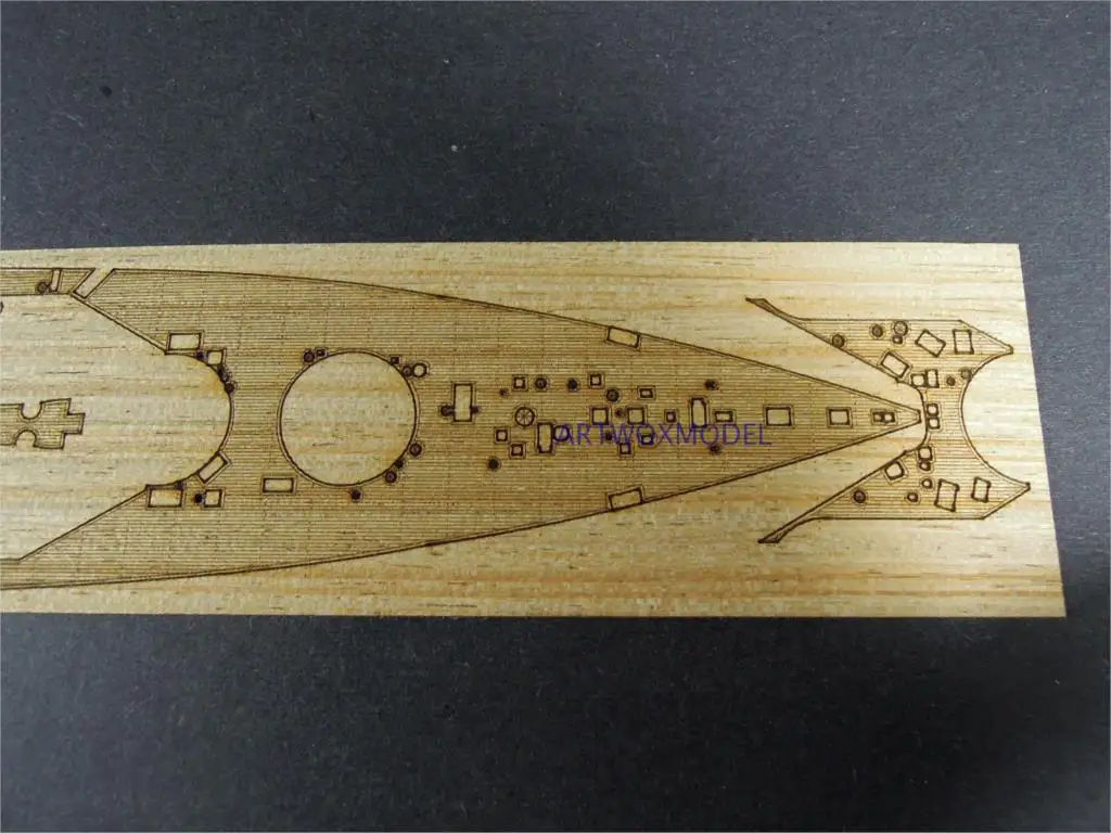 /FUJIMI401034, японский Флот линкор Муцу ARTWOX полный корпуса дерево палуба AW20103