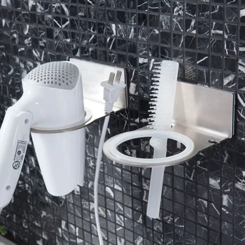 

Stainless steel free stiletto hair dryer hairdryer frame bathroom shelf bathroom dryer rack storage rack