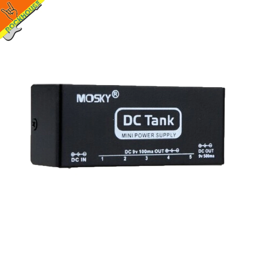 Блок питания для гитары Mosky mini 9 в блок 6 эффектов выходов 100 мА 500 защита от
