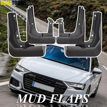 

Car Mudflaps For Audi A6 C8 2019 2020 Saloon S-Line Mud Flaps Splash Guards Mudguards Flap Front Rear Fender Protector