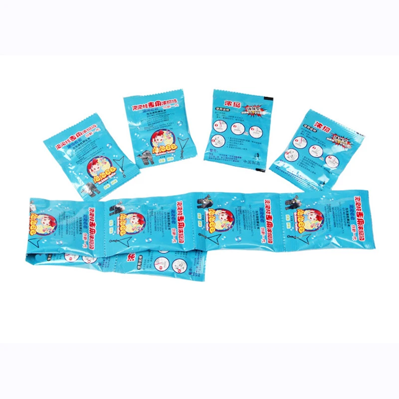 10ML 10 Bags Bubbles Gun Water Soap liquid Professional Blowing Stick Machine Use Concentrate Gazillion Toys For Children Kids