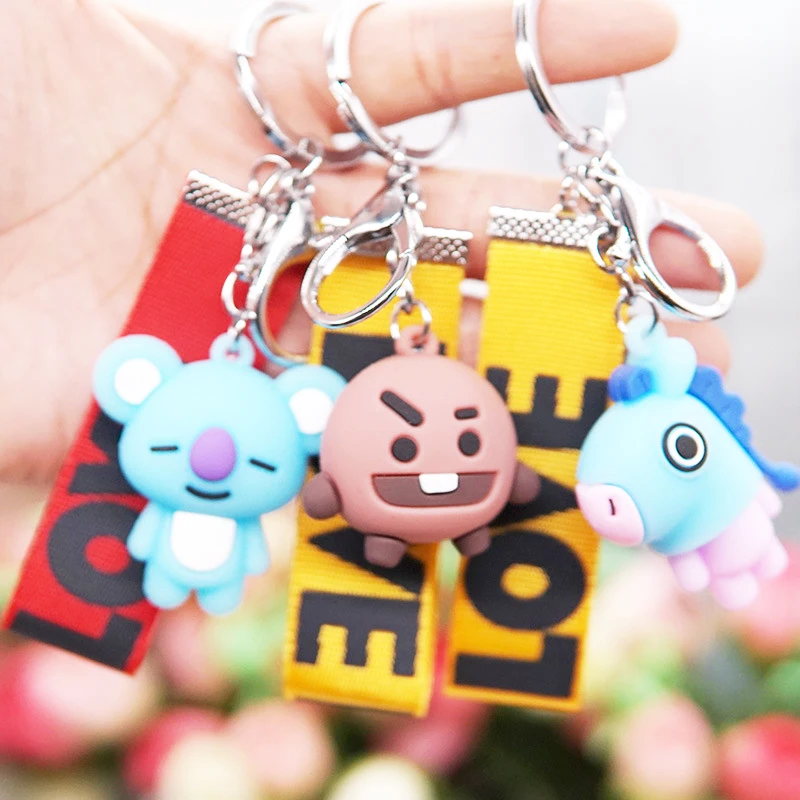 

Cute blame expression key chain anime keychain lanyard keychain handbag keychain children's toy pendant llaveros para mujer 2019