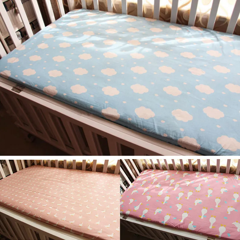 muslin cot bed sheets
