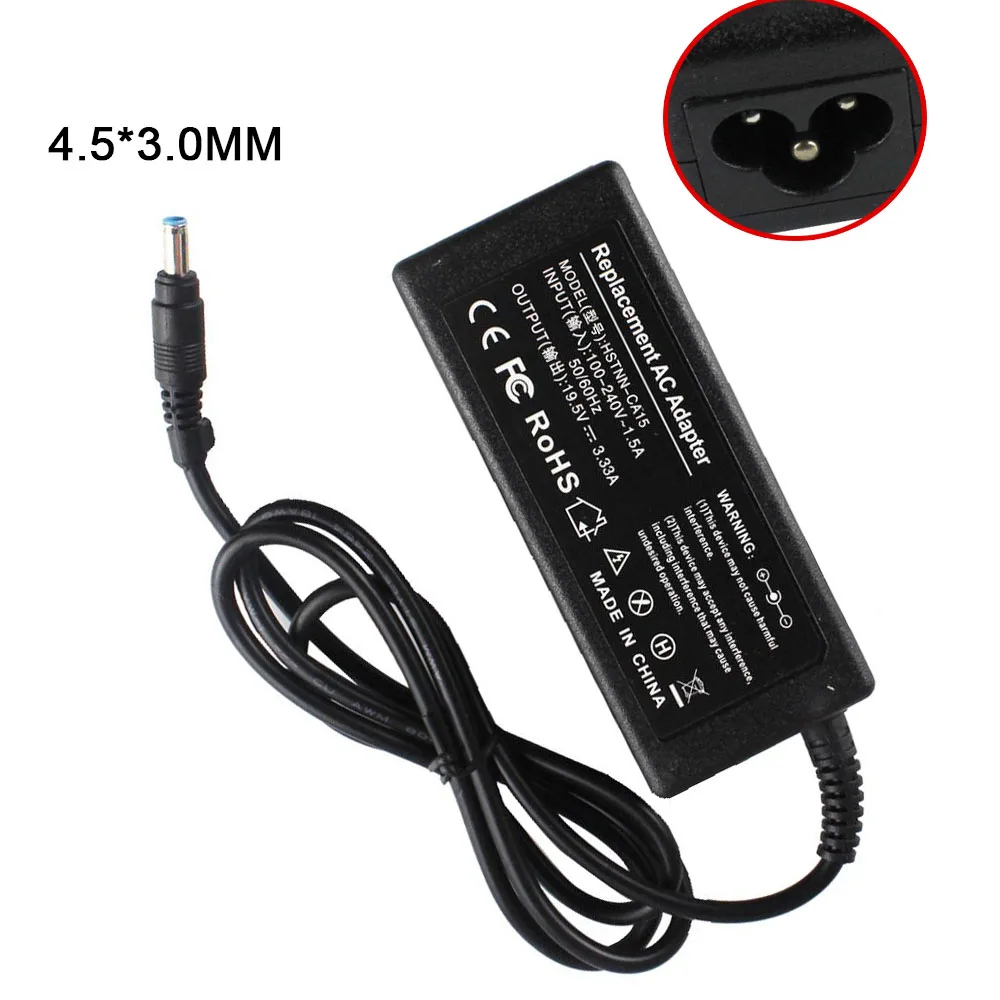 

AC/DC Adapter For HP AR5B125 Laptop Charger Power Supply 19.5V 3.33A 4.5*3.0m