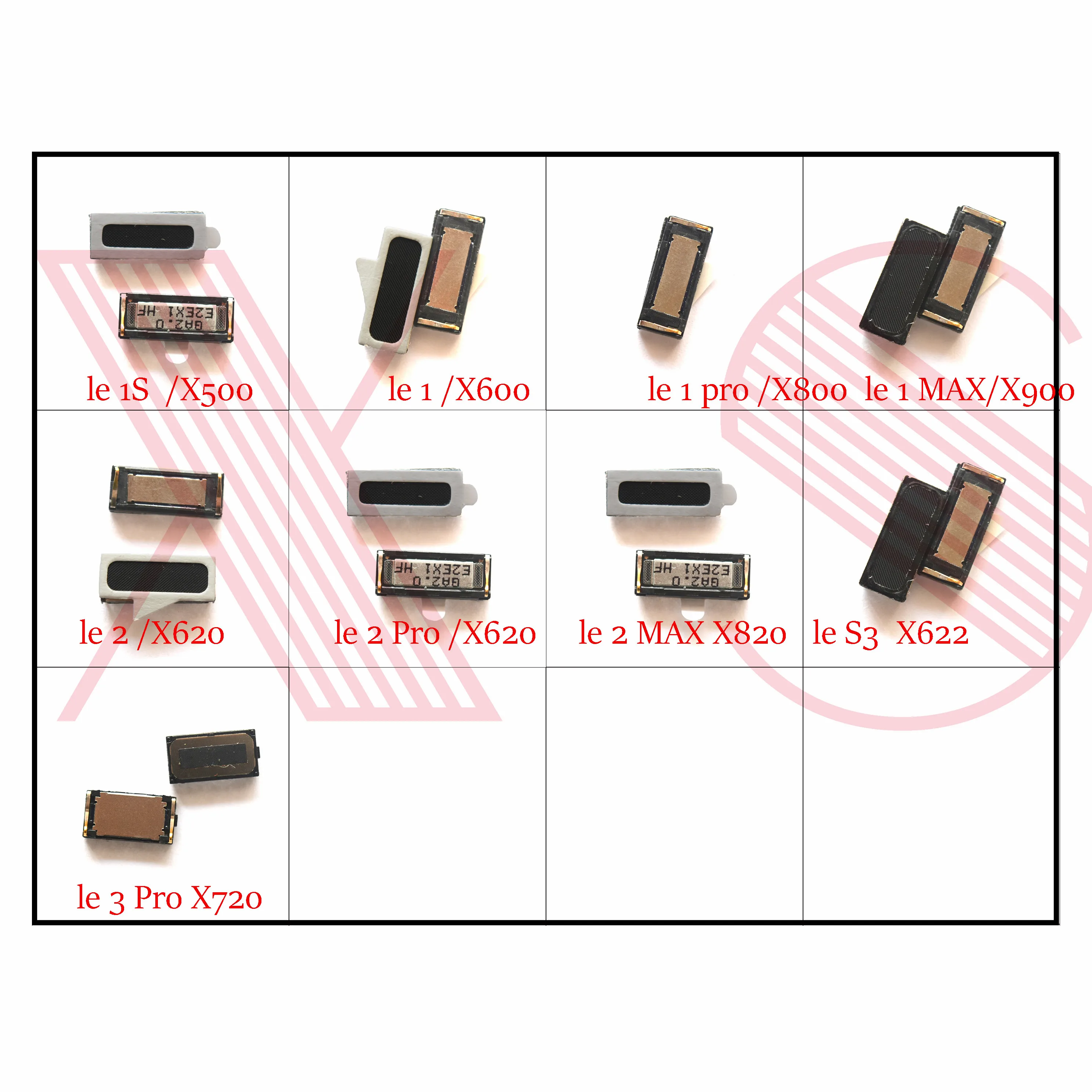 10 шт. наушники вкладыши для LeEco letv le 1 1S MAX pro Le 2 S3 Pro X500 X600 X820 X720 X900 X622|earpiece speaker|speaker