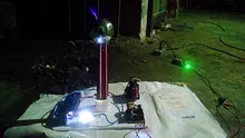 DIY tesla coil flashing Generator Teaching experiment