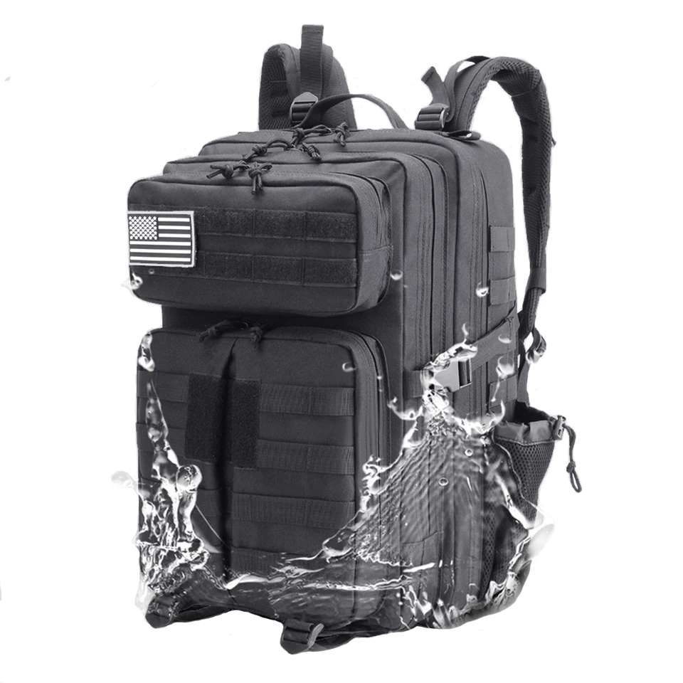 

45L Outdoor Sports Tactical Backpack Military Backpacks Army Rucksack Men Waterproof Backpacking Large Capacity Travel Bag Pack