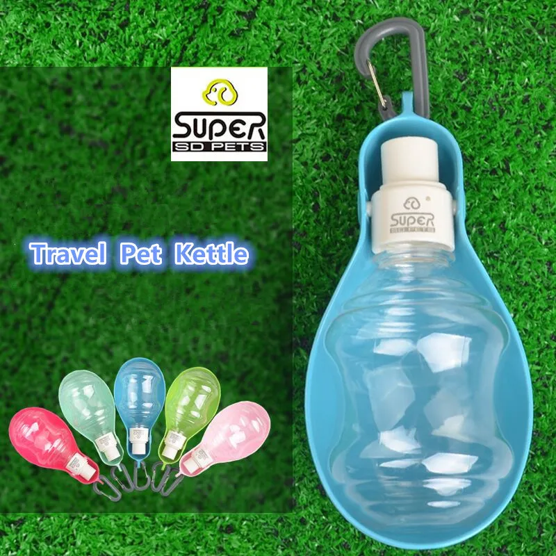 Buy 250ml pet water bottles travel portable dog water bottle Melamine A5