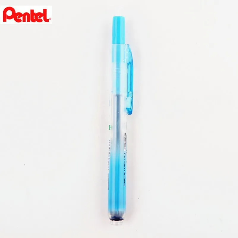 Pentel Surligneur Handy Line S SXS15 прессованный стиль текстовый маркер Выдвижная неоновая ручка 6 цветов