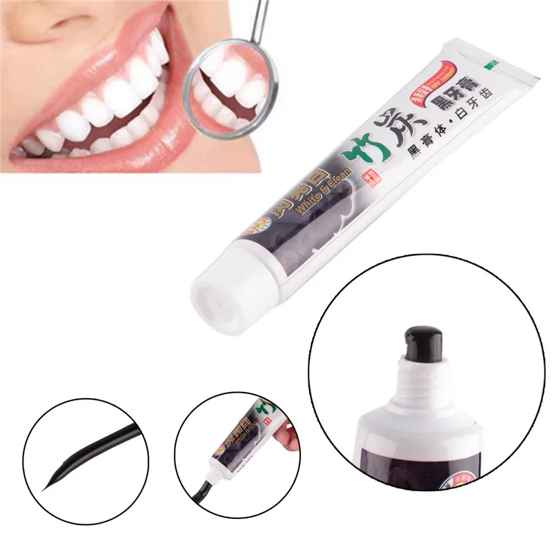 100g Newest Bamboo Charcoal Toothpaste multifunctional Teeth Whitening