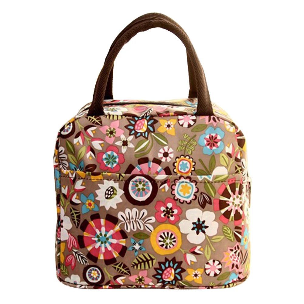 

Snacks Storage Waterproof Picnic Travel Cooler Box Pouch Food Lunch Bag Carry Tote Printing Thermal Insulated Thicken Portable