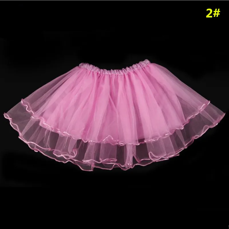Детская юбка-пачка для девочек тюль балетная юбка для танцев сцены детская одежда для детей вечернее платье на Хэллоуин Рождество