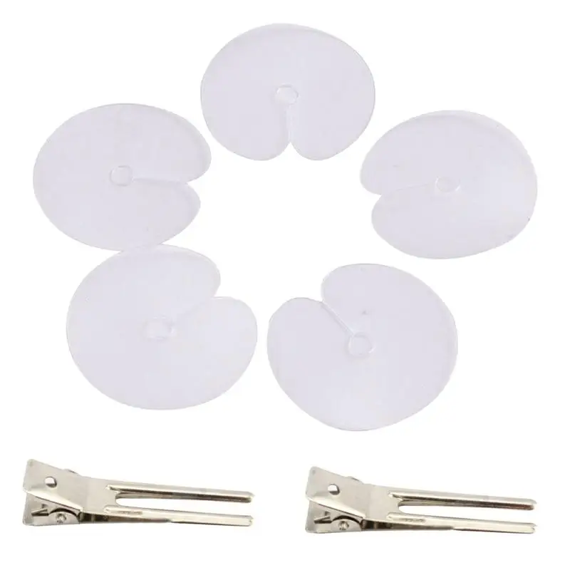 110 инструменты для наращивания волос Прочный ПВХ термостойкий защитный практичный шаблон разделитель щит для наращивания волос