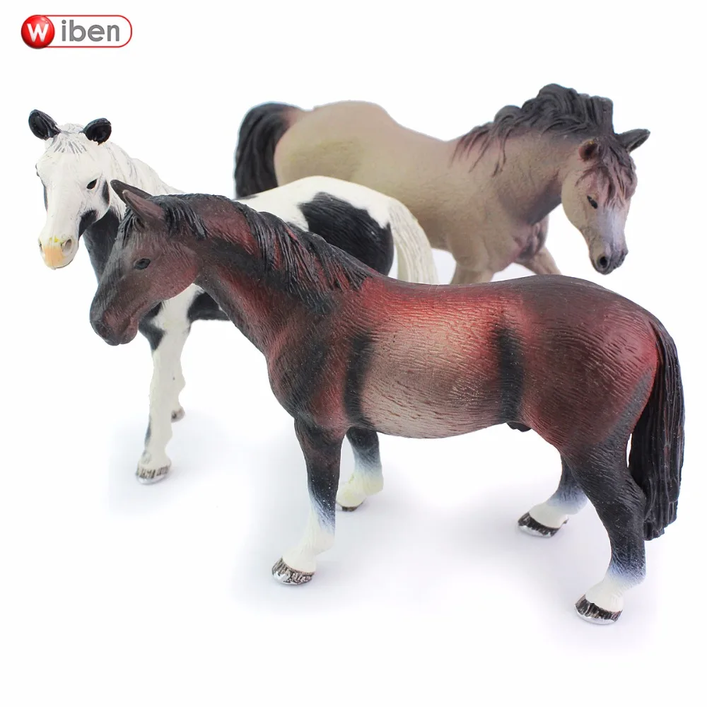 Wiben Horse высококачественные детские пластиковые игрушки с диким имитацией