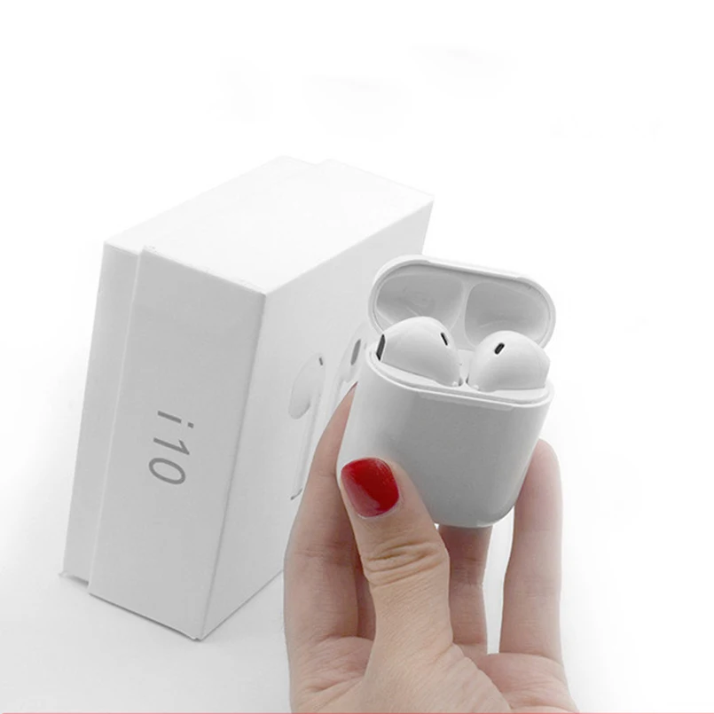 

2019 NEW I10 Tws Bluetooth Headsets Wireless Earphone For All Phones I 10 Tws Bluetooth 5.0 Earbuds True Wireless Auriculares