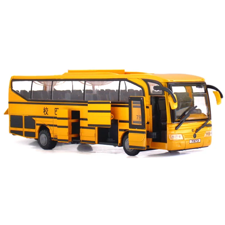 school bus toy car