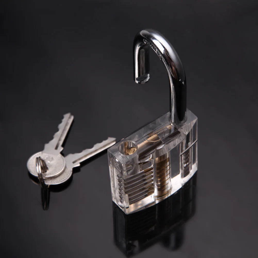 professional lock pick set padlock lock picks cutaway inside view