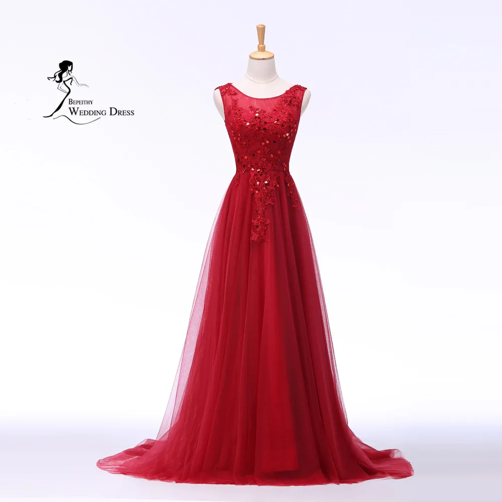 Новое поступление vestido de festa Longo длинное вечернее платье без рукавов вечерние