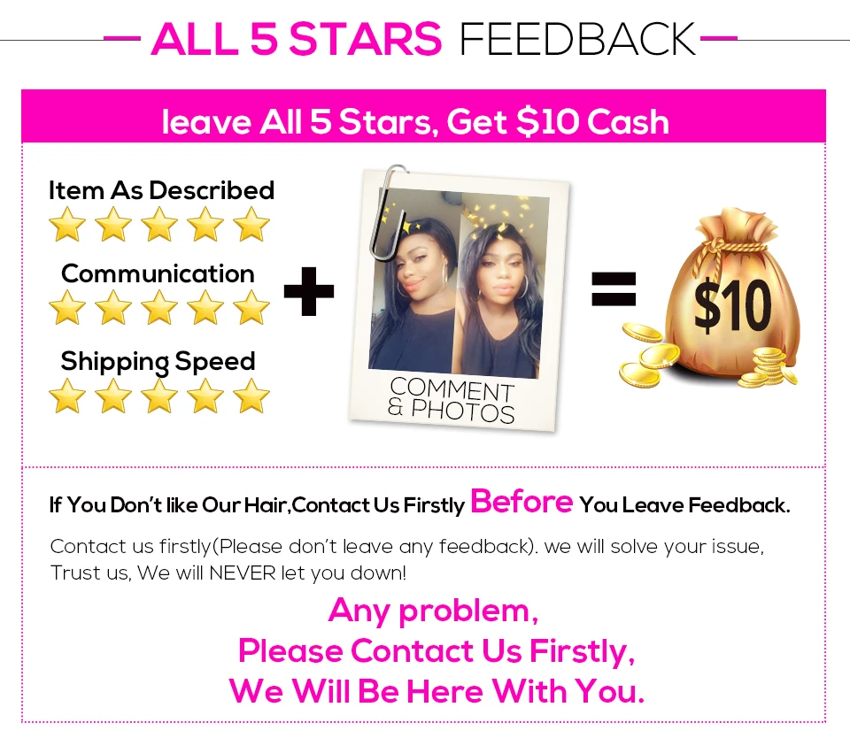 All 5 stars feedback