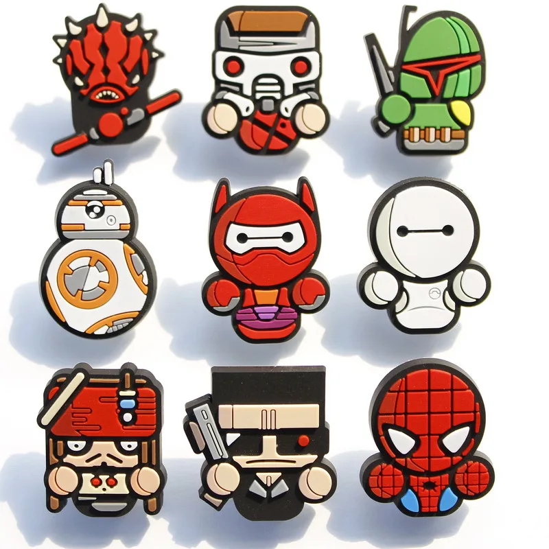 9pcs/set Plastic Food Sealing Clip Memo Photo Paper Hot Cartoon Characters School Office Supply | Канцтовары для офиса и дома