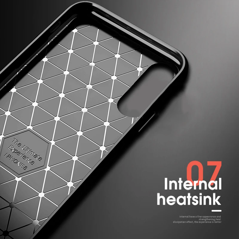 Case for Xiaomi Mi 9 Case Mi9 SE Cover Shockproof Protective Cover Carbon Fiber Silicone Case for Xiaomi Mi 9/ Pocophone F1 Case