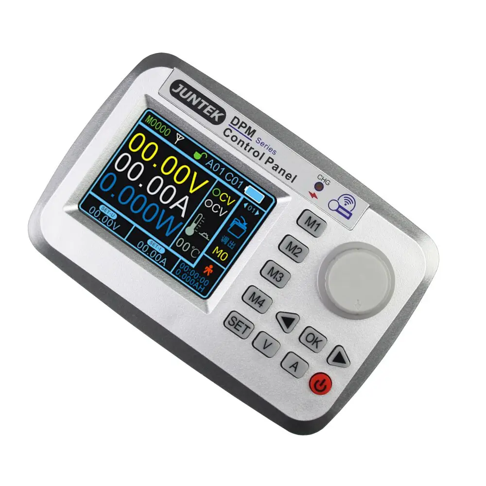 JUNTEK DPM8608 RF 60V8A цветной экран Беспроводное управление Постоянное Напряжение Ток DC