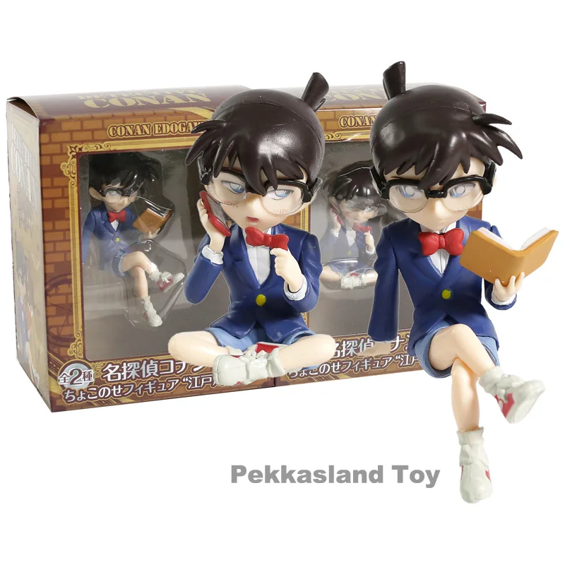 

Detective Conan Conan Edogawa PVC Figures Collectible Model Toys 2pcs/set