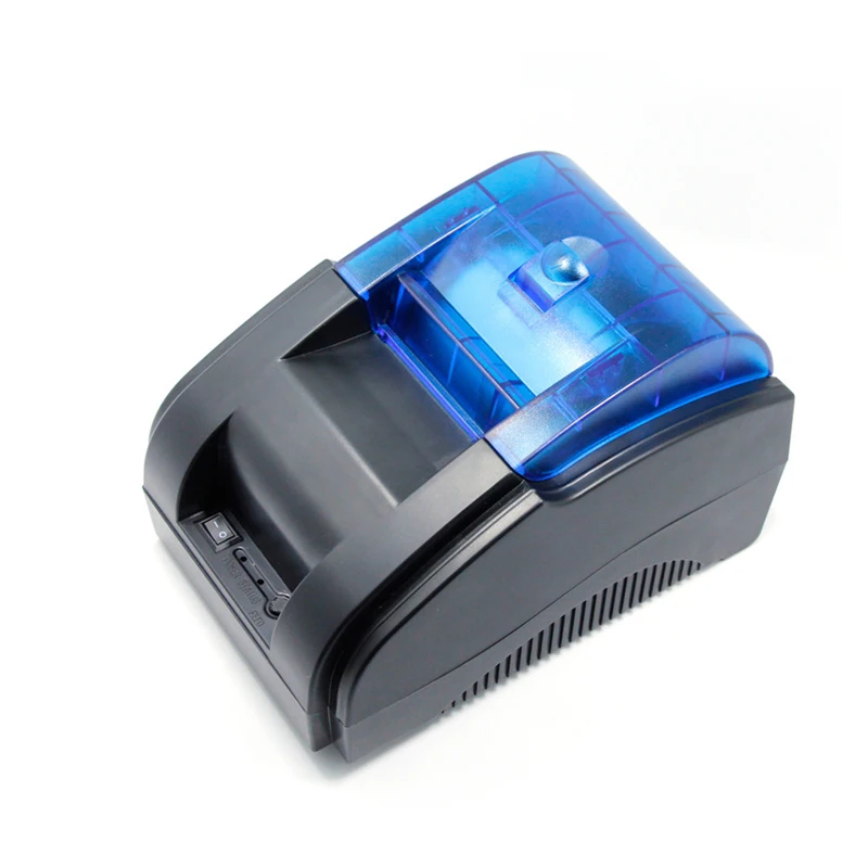 

Portable 58mm Thermal Receipt Printer 90mm/s USB Barcode Receipt For Supermarket Small Ticket Printer Low noise as Zijang 5890k