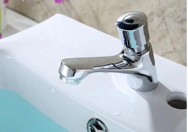 mttuzk guverte ustu pirinc zaman gecikmesi musluk dokunmatik basin otomatik kendini kapatma soguk su tasarrufu musluk kamu tuvalet icin olculu musluk faucet touch deck mountedcold water tap aliexpress