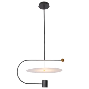 

Nordic small Hanging Lights restaurant lamp lighting High Ceiling Pendant Lights simple industrial wind table bar chandelier