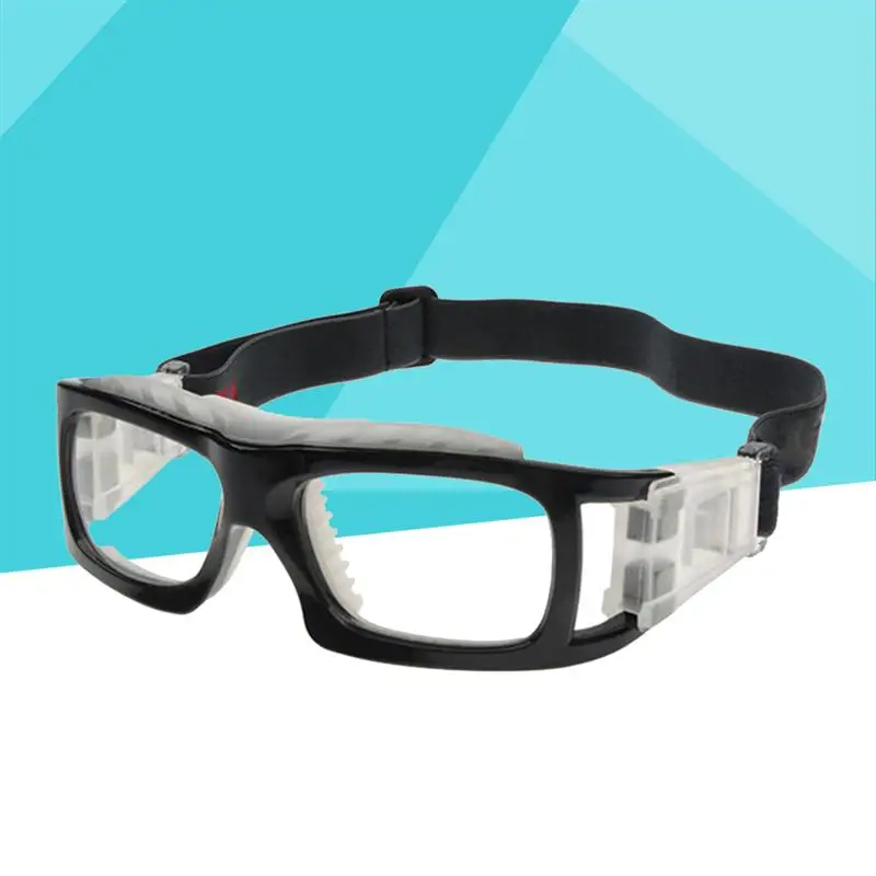 Футбол Баскетбол Гольф очки защитные очки упругой Велоспорт Спорт на открытом воздухе защитные очки (черный)