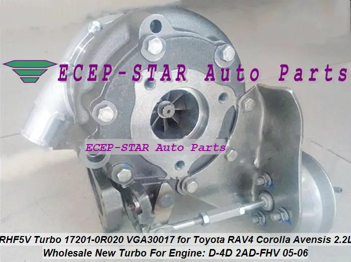 RHF5V Turbo 17201-0R020 17201-0R021 17201-0R022 VGA30017 VAA30017 VBA30017 VCA30017 for Toyota RAV4 2.2L D-4D 2AD-FHV 05-06 (2)