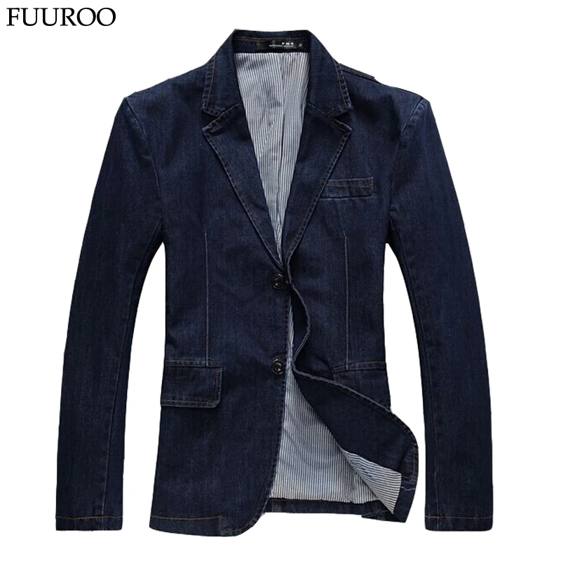 Popular Denim Blazer Men-Buy Cheap Denim Blazer Men lots from China ...