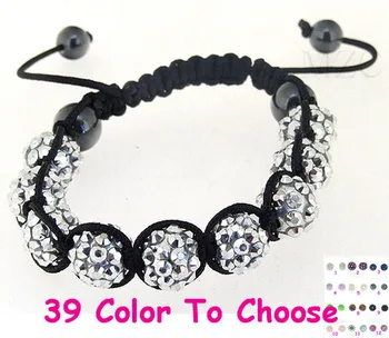 

wen women disco ball+Free Shipping+Gift.RDAS Fasion Resin rhinestone Ball bead crystal Bracelet