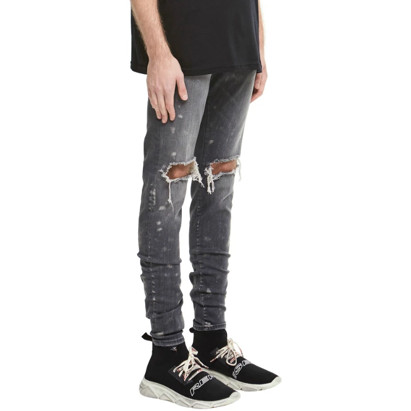 

Paint Splatter Skinny Denim Jeans