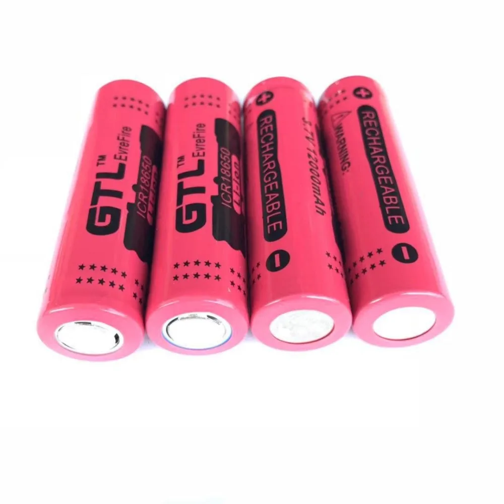 

ICR18650 2/4/8/12/16/20 Battery 3.7V 12000mah Lithium Battery Rechargeable Lithium Battery Torch Accumulator Cells