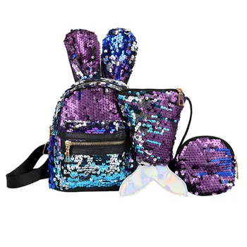 

2019 New 3Pcs Fashion mochila mujer Student Children School Bag Backpacks Bagpack +Pen Bag plecak szkolny Clutch school #C8
