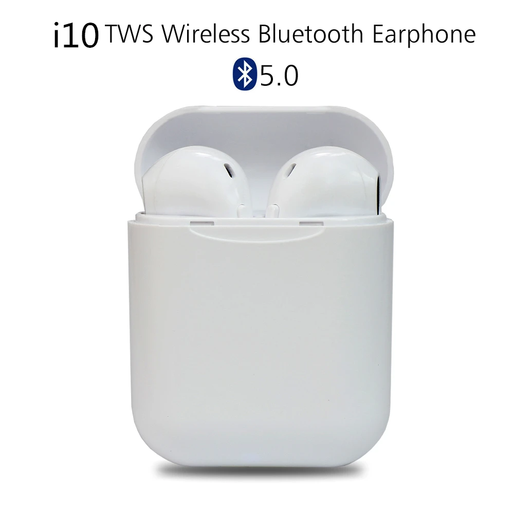 

i10 Tws Best Wireless Earbuds Mini Bluetooth Earphone Sport Wireless Headphones Bluetooth 5.0 Headset with Mic for Phone xiaomi