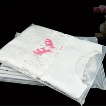 500 шт Путешествия пластиковая застежка; для хранения сумка для полотенец/одежды, портативность 16C скраб Прозрачный самозапечатывающийся пакет мешок, Пользовательские печати логотип